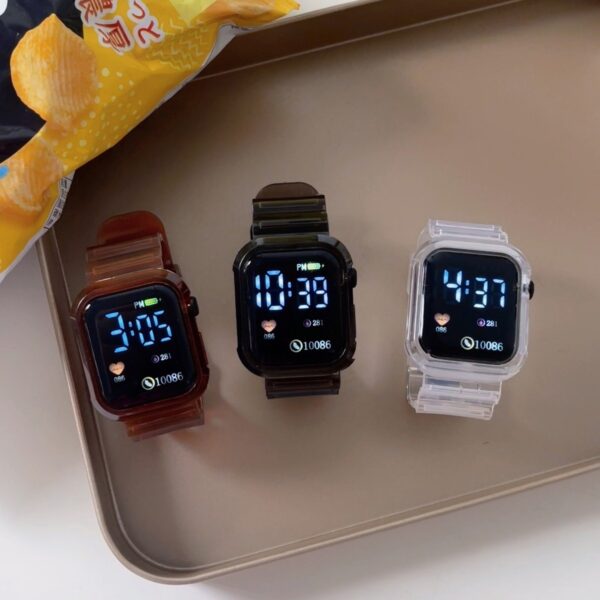 Square LED Electronic Watch - Image 6