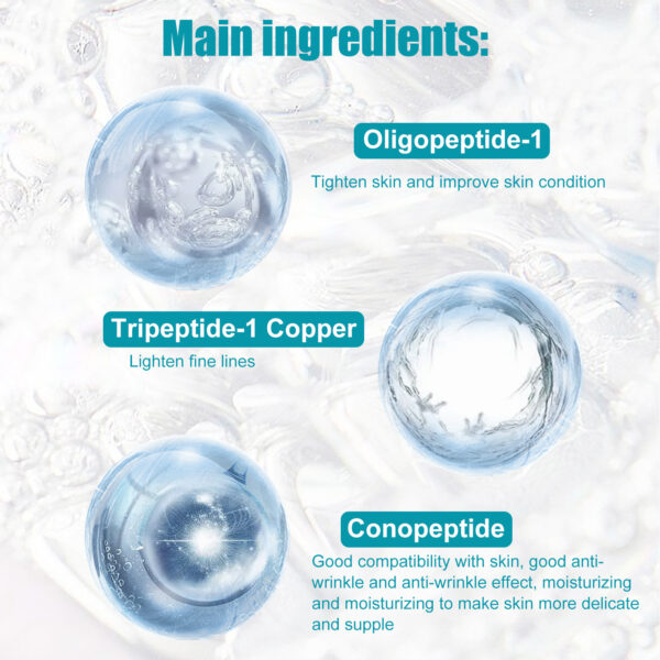 EELHOE Hydroconus Peptide Anti-Wrinkle Serum, Skin Repair Crow's Feet Law Firming Wrinkles And Beautifying Skin - Image 2